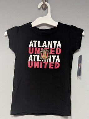 NWT Toddler Atlanta United Short Sleeve Tshirt 4T Official MLS Licensed